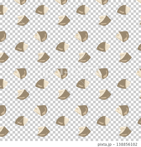 カットエリンギのシームレスパターン背景イラスト(斜め切り) カットエリンギのシームレスパターン背景イラスト(斜め切り) 138856102