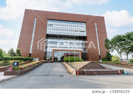 北海道函館市 晴天の函館市役所 北海道函館市 晴天の函館市役所 138856220