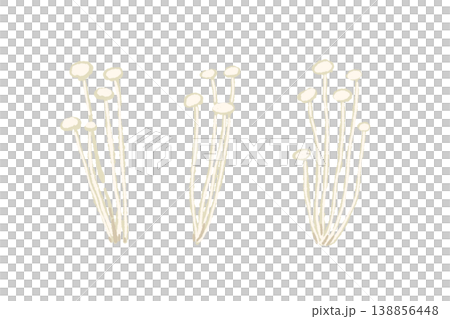 一套獨立包裝的金針菇 138856448