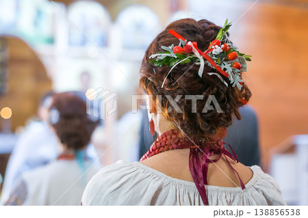 wedding attributes of brides. wedding accessories. wedding trifles 138856538