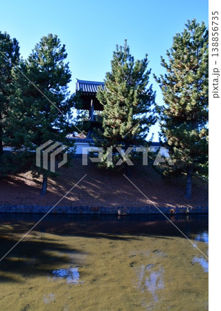 忍城40 忍城の鐘、濠 138856735