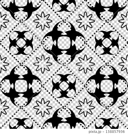 This is an illustration of a tile pattern. 138857936