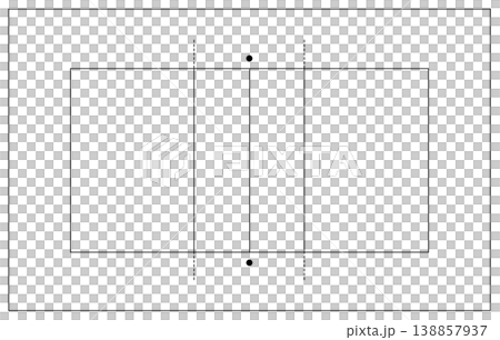 This is a volleyball court line drawing. This is a volleyball court line drawing. 138857937