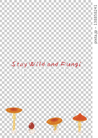 Vertical menu/card template for multiple Amanita caesarea mushrooms. Vertical menu/card template for multiple Amanita caesarea mushrooms. 138858241