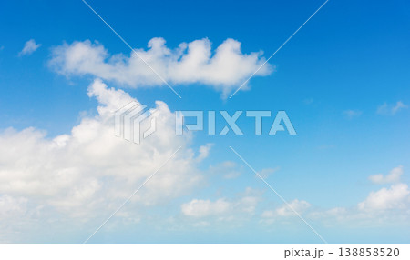 Blue sky with clouds in Florida Keys Blue sky with clouds in Florida Keys 138858520