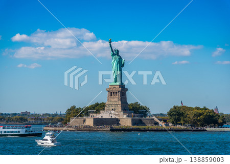 World famous Statue of Liberty in New York World famous Statue of Liberty in New York 138859003