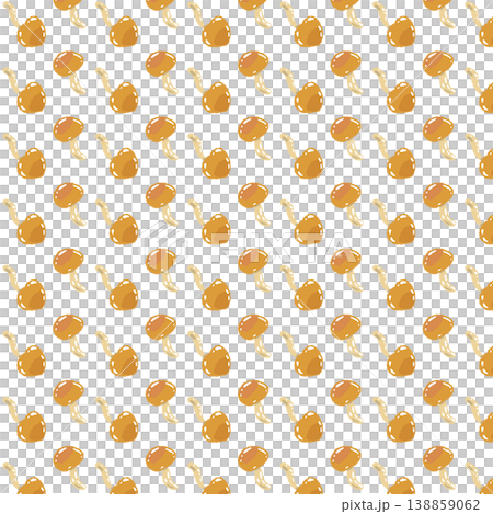 來自 Nameko Co., Ltd. 的無縫圖案背景插圖（已對齊） 138859062