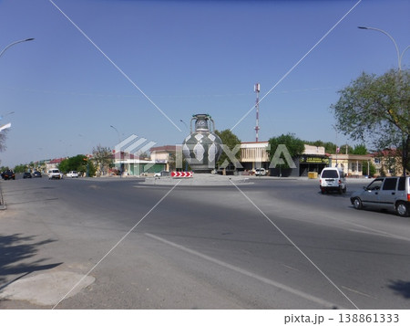 ウズベキスタンの街 138861333