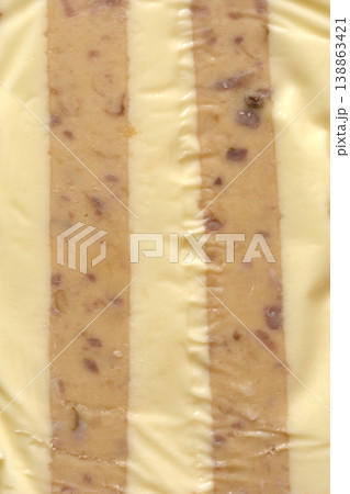 Processed Cheese Cake with Walnuts Texture Processed Cheese Cake with Walnuts Texture 138863421