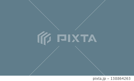 Solid Slate Blue Minimalist Blank Background 138864263