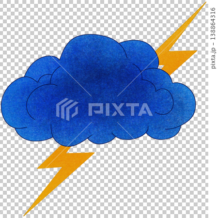 thunder, cloud, electric power 138864316