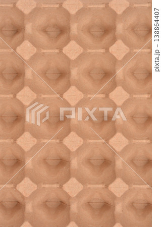 Vertical view of empty cardboard egg tray Vertical view of empty cardboard egg tray 138864407