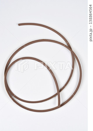 Curved Brown Window Sealing Foam Strip 138864564