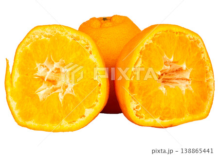 Orange Dekopon isolated on white background 138865441
