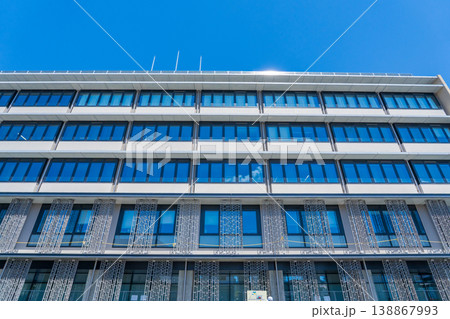 京都府　長岡京市役所の新庁舎 138867993