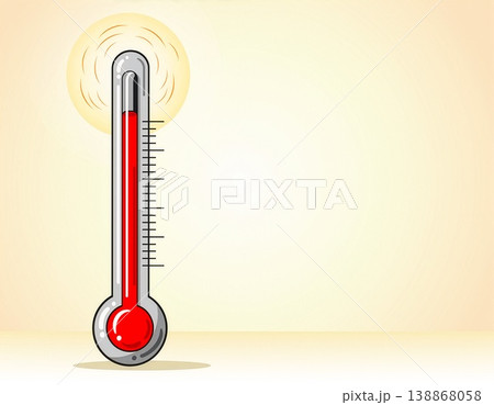 夏の気温 夏の気温 138868058