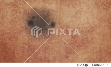 Grungy Vintage Texture With Distressed Surface and Black Spot 138868387
