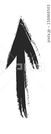 Arrow Pointing Up Crayon Texture Arrow Pointing Up Crayon Texture 138868503