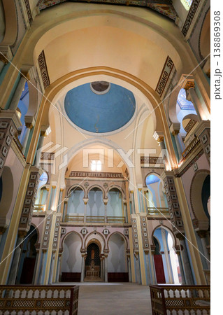 チュニジア　カルタゴ遺跡　ビュルサの丘　セントルイス大聖堂 138869308