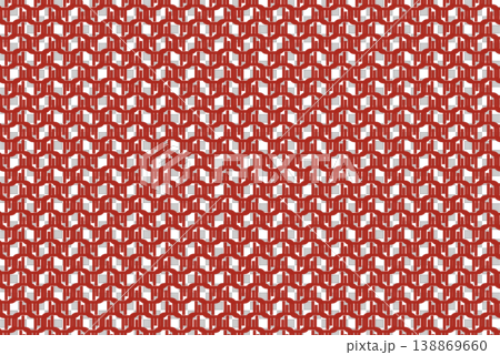 Red pattern background, Japanese style image, abstract pattern 138869660