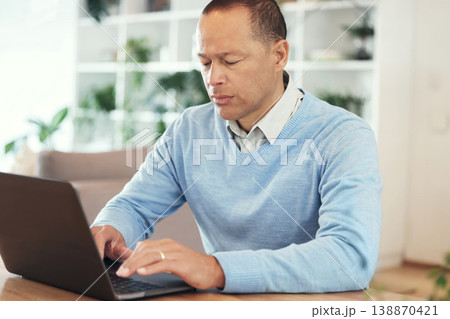 Focus, planning and business man on laptop working on email, financial management and startup investment. Professional boss, entrepreneur or worker typing on computer for finance career opportunity Focus, planning and business man on laptop working on email, financial management and startup investment. Professional boss, entrepreneur or worker typing on computer for finance career opportunity 138870421
