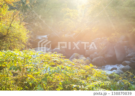 山梨県 紅葉の御嶽昇仙峡 山梨県 紅葉の御嶽昇仙峡 138870839