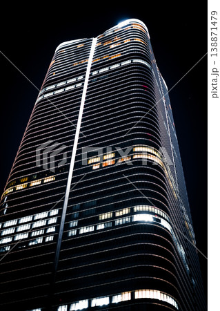 麻布台ヒルズの夜景 麻布台ヒルズの夜景 138871479