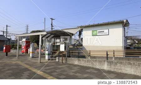 JR八高線の北藤岡駅 JR八高線の北藤岡駅 138872543