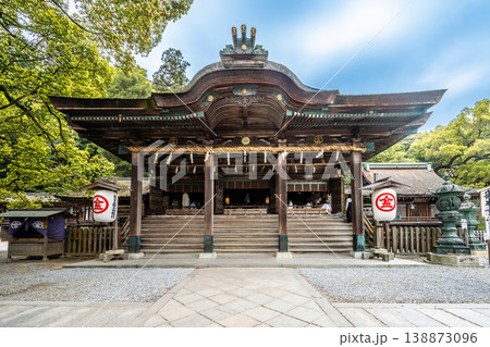 香川県 琴平町 金刀比羅宮（こんぴらさん） 御本宮の正面景観 138873096