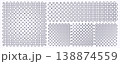 Fiber honeycomb pattern outlined hexagonal cells 138874559