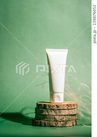 A white tube of soothing face cream A white tube of soothing face cream 138876052