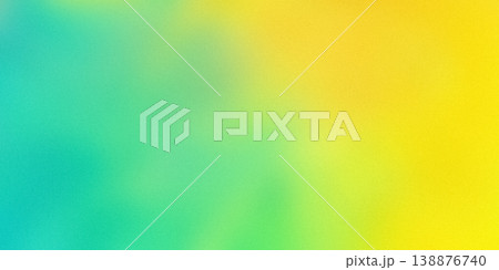 Bright green summer vacation gradient background with grain Bright green summer vacation gradient background with grain 138876740