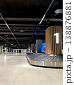 Empty modern baggage claim area at Keflavik International Airport, Iceland. 138876881