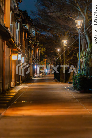 夜の主計町茶屋街 夜の主計町茶屋街 138879011