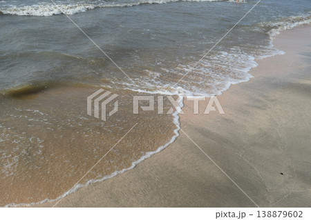 The coast of Sea Azov 138879602