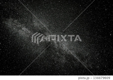 Starry night sky. The Milky Way, our the galaxy Starry night sky. The Milky Way, our the galaxy 138879609