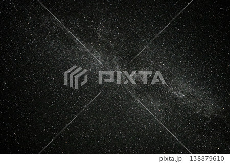 Starry night sky. The Milky Way, our the galaxy Starry night sky. The Milky Way, our the galaxy 138879610