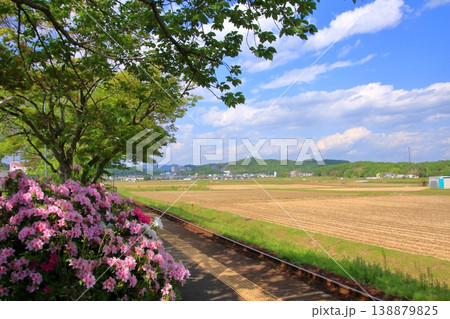 兵庫県加西市北条町　ローカル線　北条鉄道　播磨横田駅 138879825