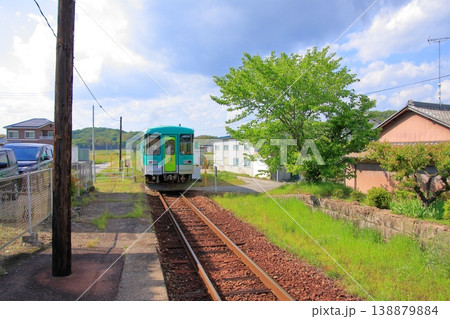 兵庫県　加西市　北条町　ローカル線　北条鉄道　長駅 138879884