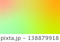 オレンジ色と黄緑色がメインのカラフルなフリーグラデーション 138879918