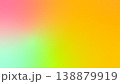 オレンジ色と黄緑色がメインのカラフルなフリーグラデーション 138879919