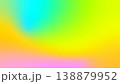 カラフルなフリーグラデーション背景素材。多色づかい。 138879952