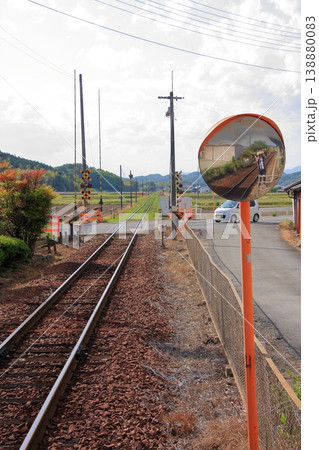 兵庫県加西市のローカル線　北条鉄道　播磨下里駅 138880083