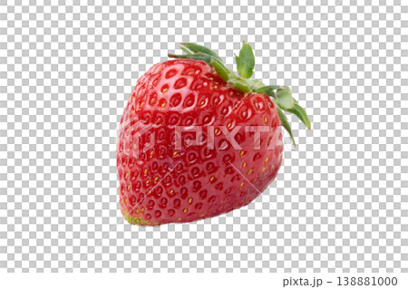 A cutout image of a single strawberry (transparent PNG, white background) A cutout image of a single strawberry (transparent PNG, white background) 138881000