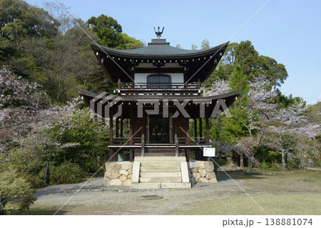 春の観修寺　観音堂　京都市山科区勧修寺仁王堂町 138881074