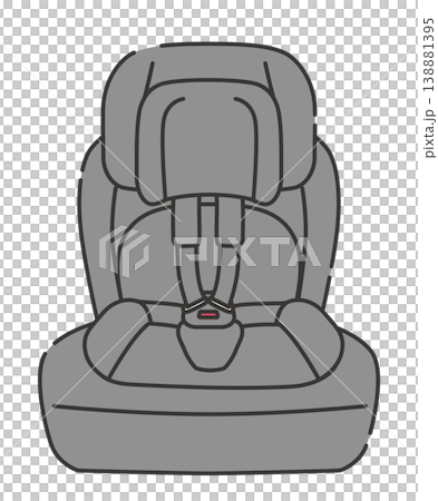 チャイルドシートのイラスト チャイルドシートのイラスト 138881395