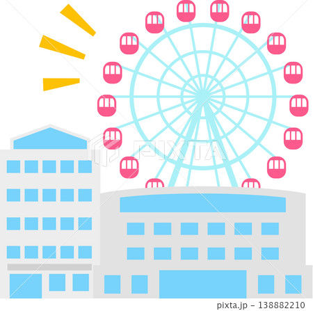 都会の観覧車 138882210