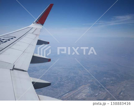 飛行機の翼 飛行機の翼 138883416