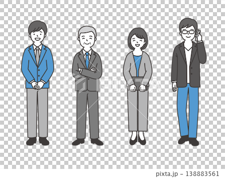 スーツの人たち スーツの人たち 138883561