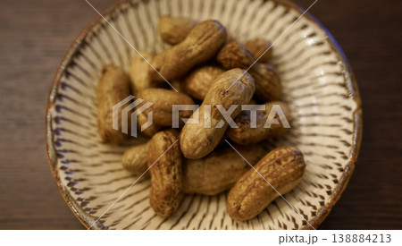 茹で落花生 茹で落花生 138884213